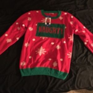 Naughty/nice sweater
